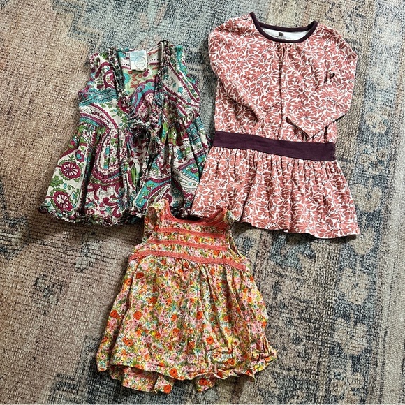Tea Collection Zara Baby Little Peanut BUNDLE Floral sz 12-18 Mo